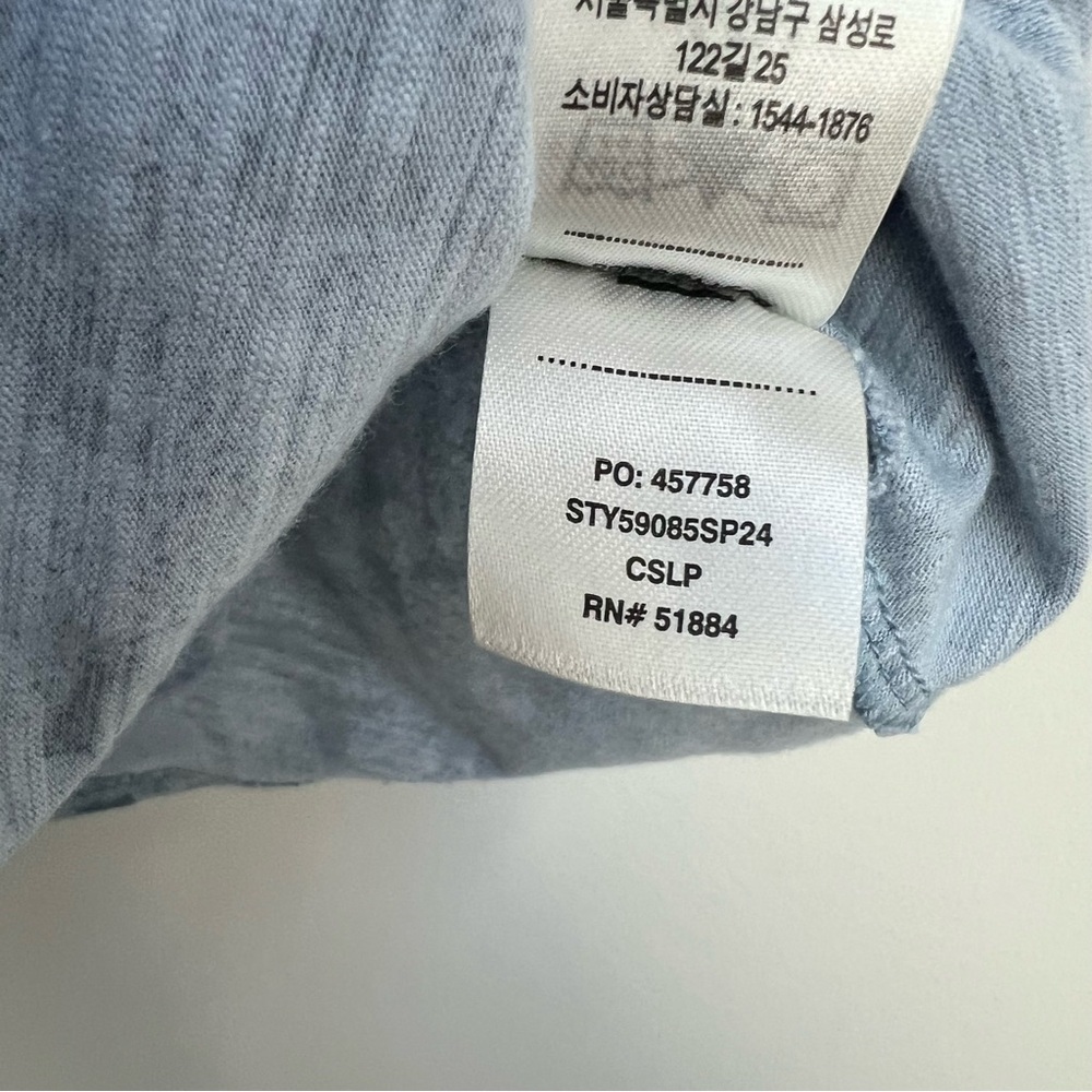 Patagonia Amber Dawn Dress Light Plume Grey Women’s Small Floral Cross back - Picture 6 of 10